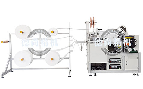 KN95四合一全自動(dòng)口罩機(jī)生產(chǎn)設(shè)備多少錢一套？